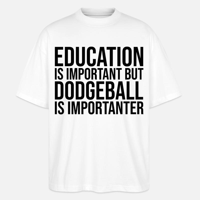 Völkerball - Stanley/Stella Oversized Unisex Bio T-Shirt Blaster 2.0 - Weiß