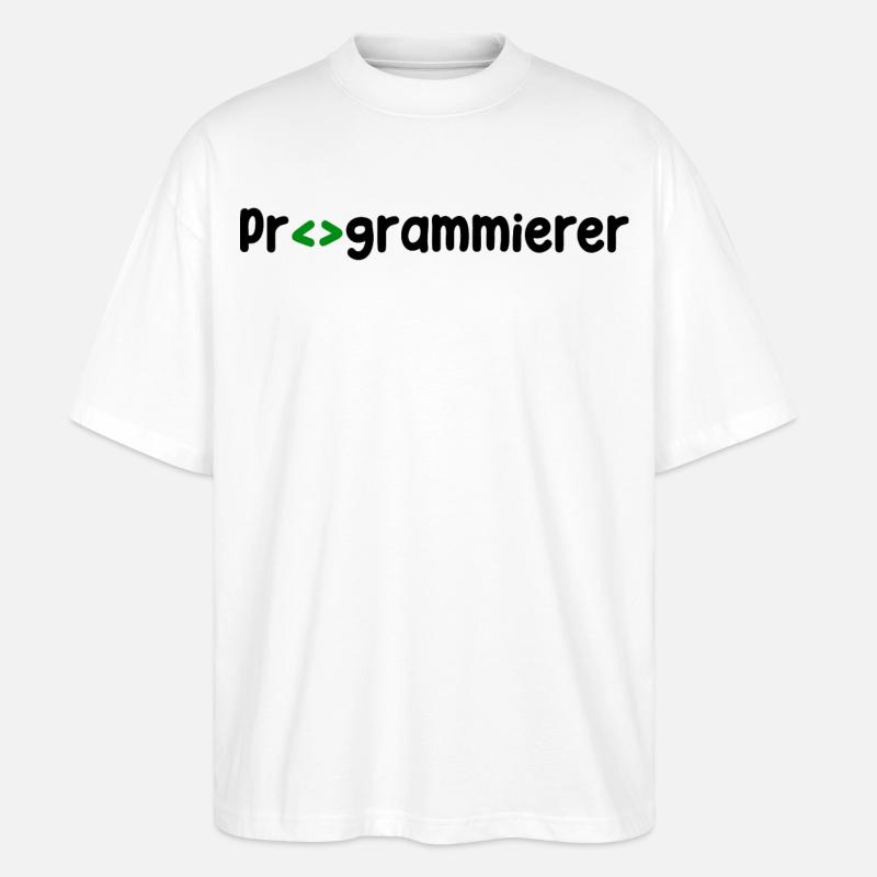 Programmierer Developer Webentwickler Skripting - Stanley/Stella Oversized Unisex Bio T-Shirt Blaster 2.0 - Weiß