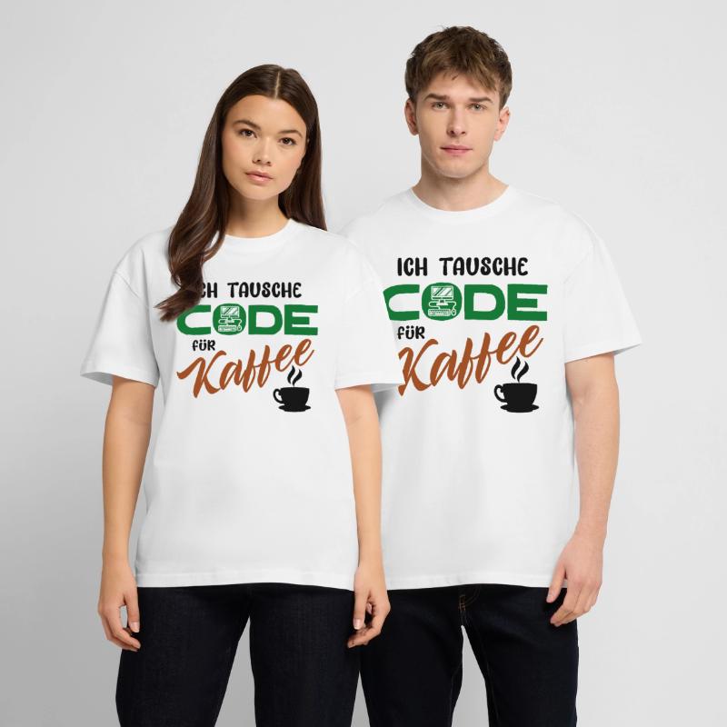 Programmer Software Developer Code Stanley/Stella Oversized Unisex Organic T-shirt Blaster 2.0