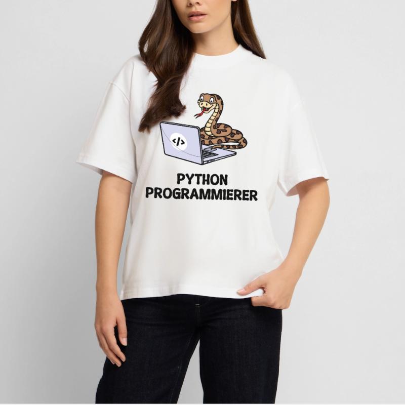 Programmer Computer Code Developer Statement Stanley/Stella Oversized Unisex Organic T-shirt Blaster 2.0