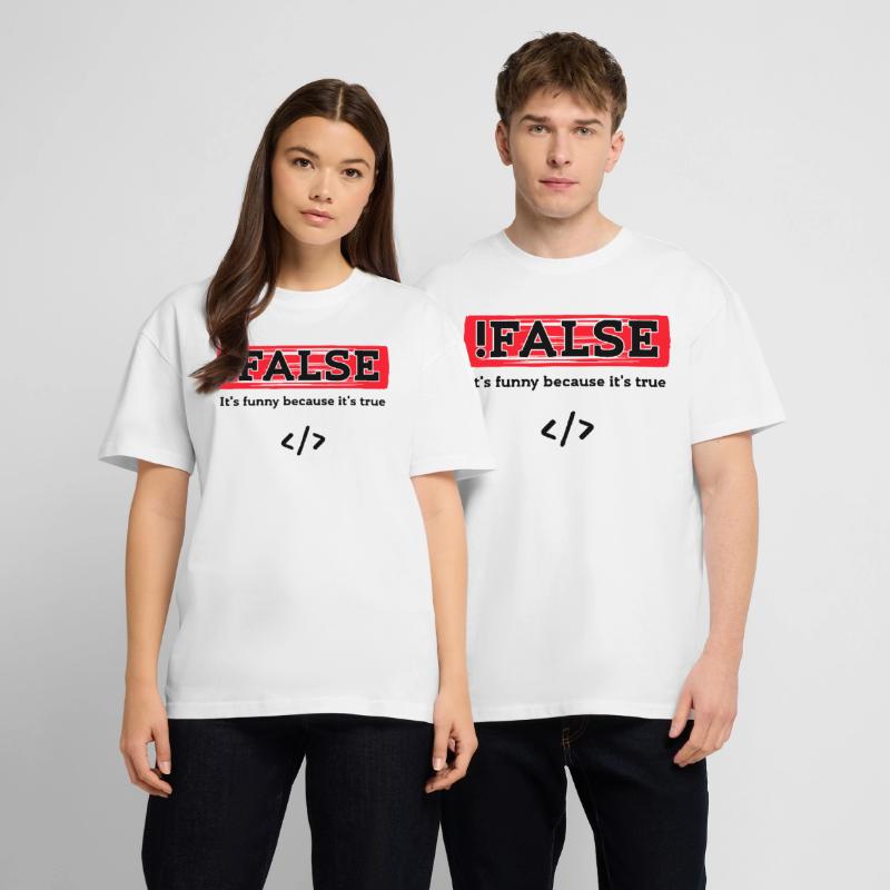 Code Debug Programmer Developer Funny Sayings Stanley/Stella Oversized Unisex Organic T-shirt Blaster 2.0