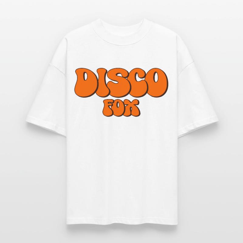Disco Fox Dance Dancer Discotheque Discofox Dancing Stanley/Stella Oversized Unisex Organic T-shirt Blaster 2.0