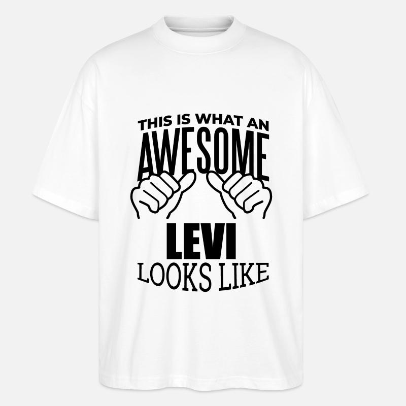 Levi - Stanley/Stella Oversized Unisex Bio T-Shirt Blaster 2.0 - Weiß