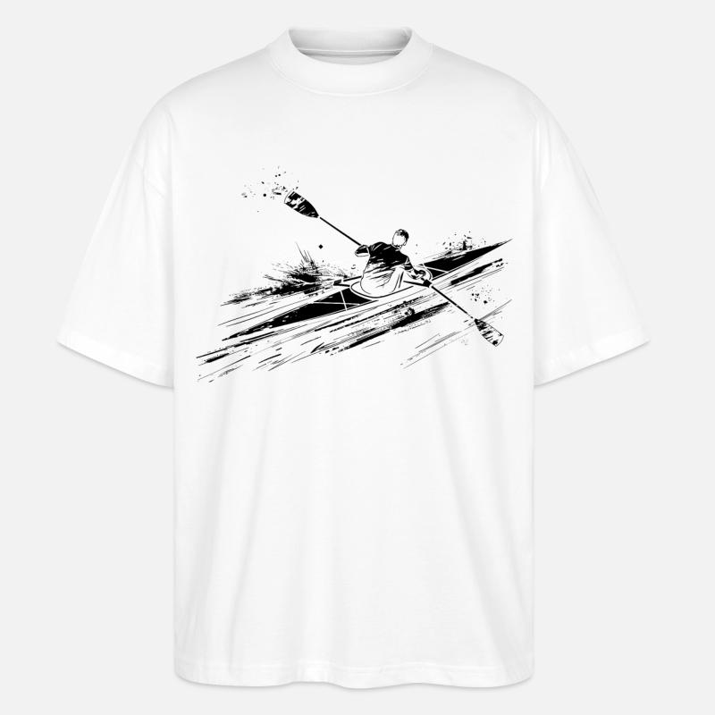 Ruderer - Stanley/Stella Oversized Unisex Bio T-Shirt Blaster 2.0 - Weiß