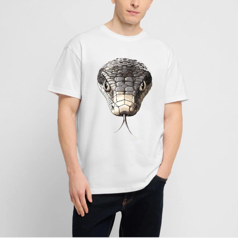 Snake Python Cobra Mamba Rattlesnake Snake Stanley/Stella Oversized Unisex Organic T-shirt Blaster 2.0