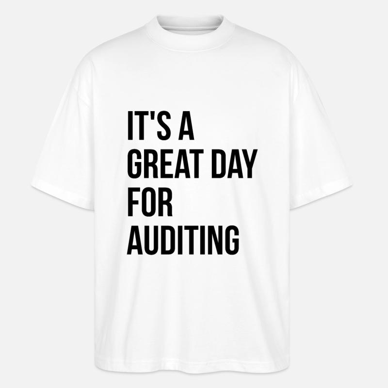 Auditing - Stanley/Stella Oversized Unisex Organic T-shirt Blaster 2.0 - white