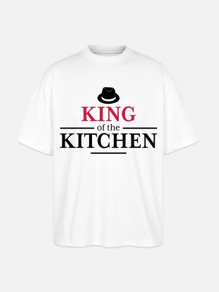 Men's Cooking Apron - Stanley/Stella Oversized Unisex Organic T-shirt Blaster 2.0 - white