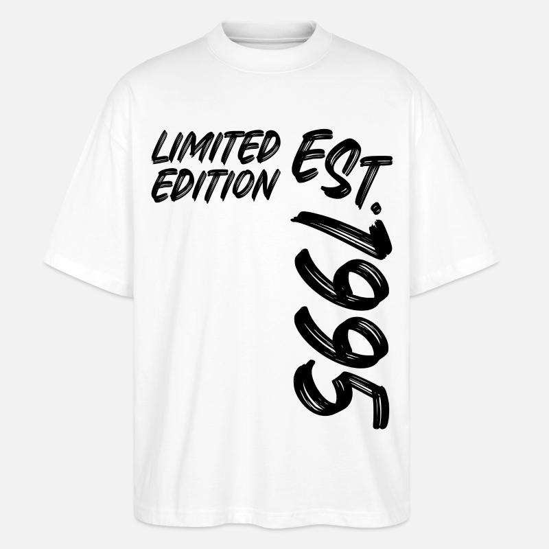 Édition limitée est. 1995 - T-shirt bio Blaster 2.0 coupe oversize Stanley/Stella Unisexe - blanc