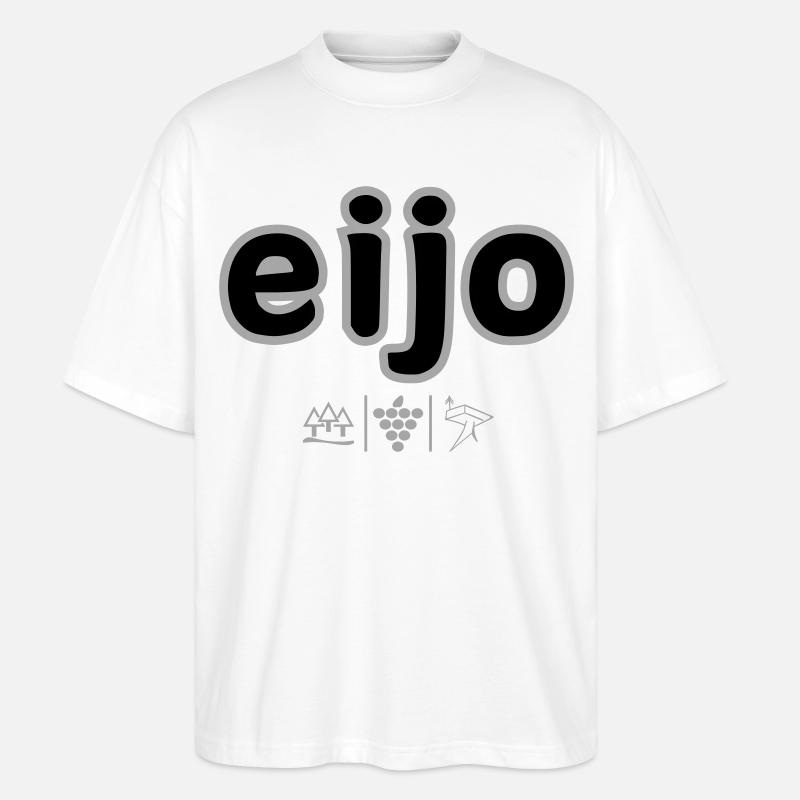 Eijo - Stanley/Stella Oversized Unisex Bio T-Shirt Blaster 2.0 - Weiß