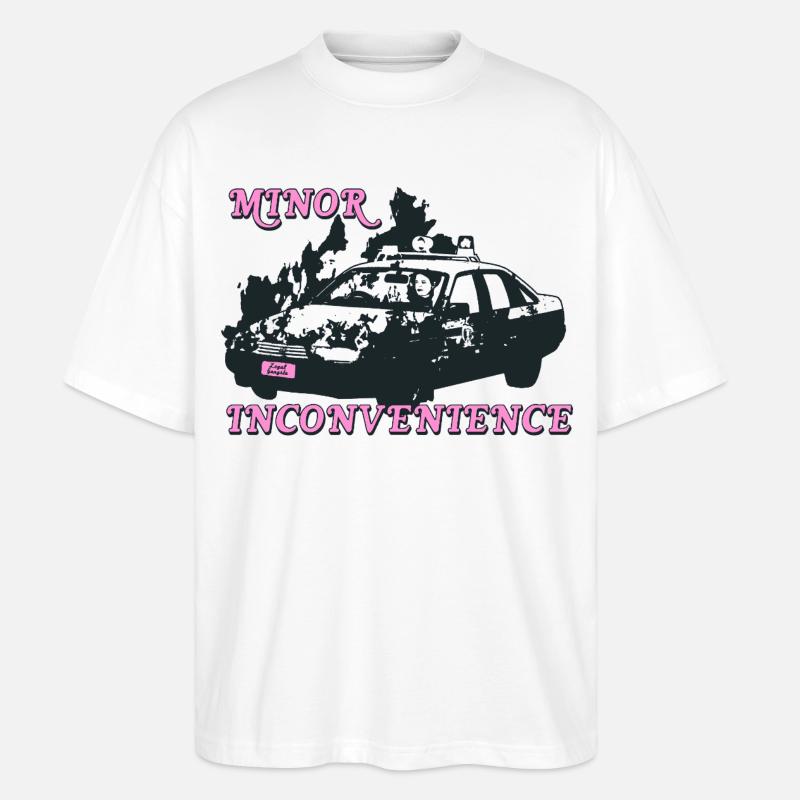 Conception de la déclaration d’inconvénient mineur - T-shirt bio Blaster 2.0 coupe oversize Stanley/Stella Unisexe - blanc