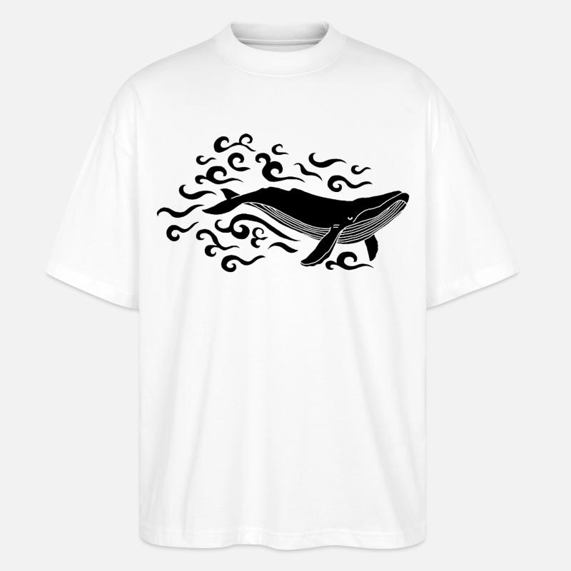 Glattwal - Stanley/Stella Oversized Unisex Bio T-Shirt Blaster 2.0 - Weiß