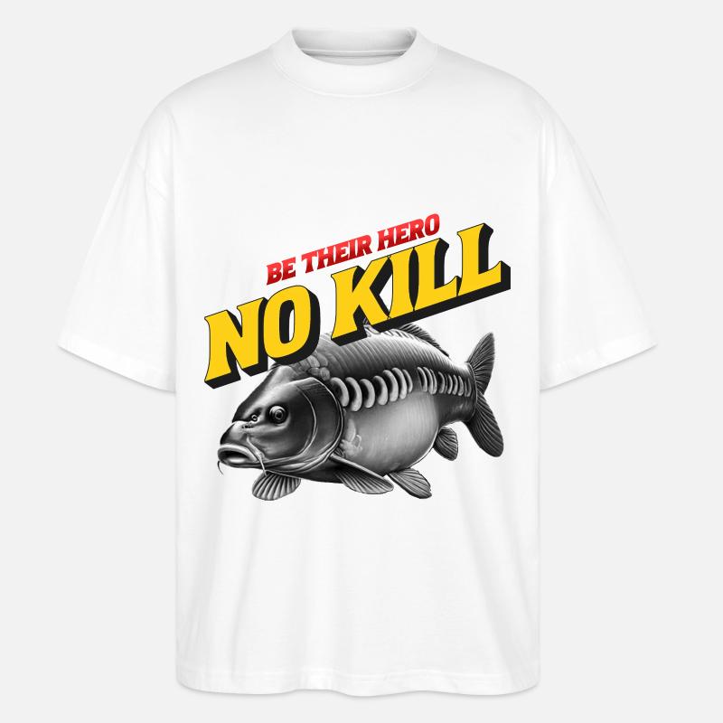 Seien Sie ihr Held! - Stanley/Stella Oversized Unisex Bio T-Shirt Blaster 2.0 - Weiß