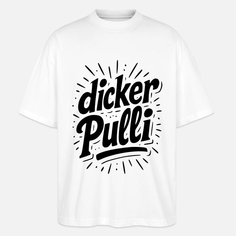 Pull épais - T-shirt bio Blaster 2.0 coupe oversize Stanley/Stella Unisexe - blanc