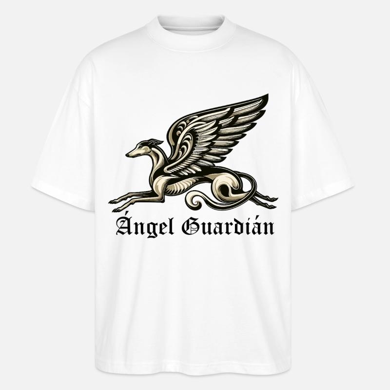Ángel Guardián Nr3 E - Stanley/Stella Oversized Unisex Bio T-Shirt Blaster 2.0 - Weiß