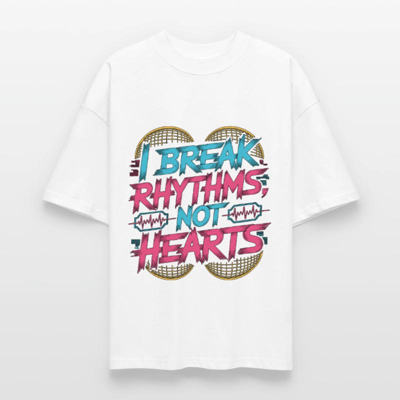 Cardiac Tech I Break Rhythms Pacemaker Technician Stanley/Stella Oversized Unisex Organic T-shirt Blaster 2.0
