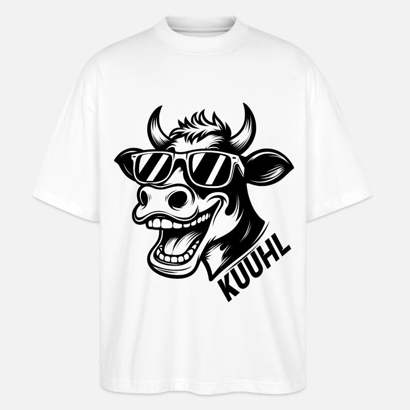 Kuuhl - Stanley/Stella Oversized Unisex Bio T-Shirt Blaster 2.0 - Weiß