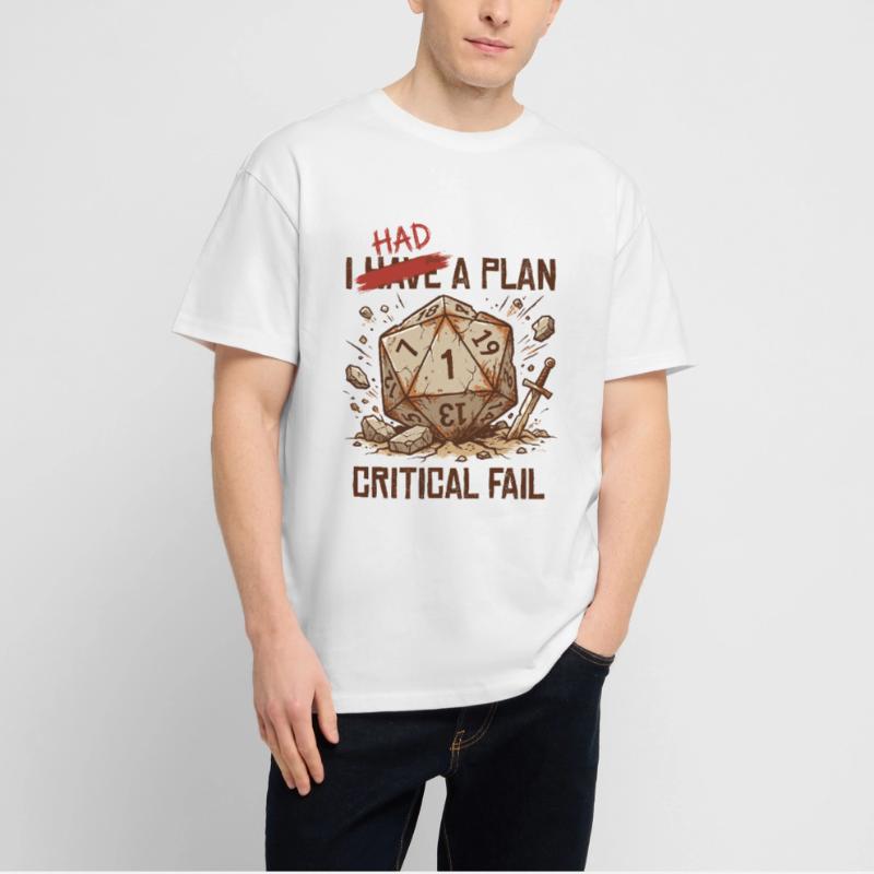 Échec critique – J’avais un plan cube T-shirt bio Blaster 2.0 coupe oversize Stanley/Stella Unisexe