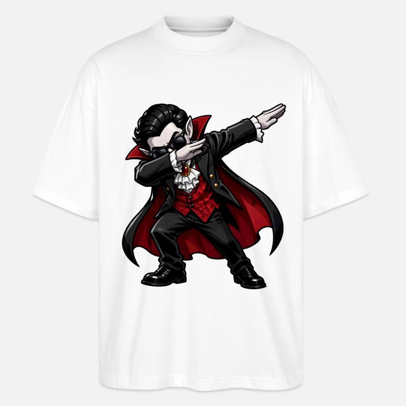 Vampire Dab - T-shirt bio Blaster 2.0 coupe oversize Stanley/Stella Unisexe - blanc