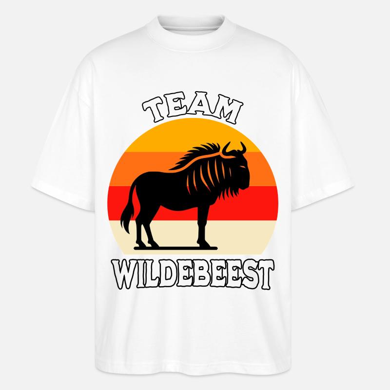 Équipe Gnu - T-shirt bio Blaster 2.0 coupe oversize Stanley/Stella Unisexe - blanc
