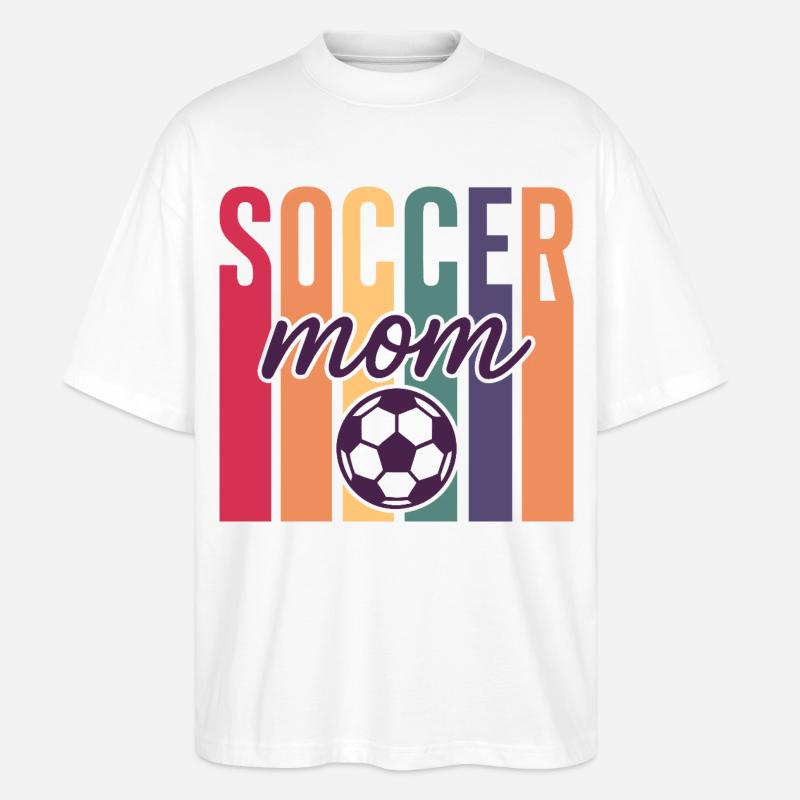 Maman Soccer - T-shirt bio Blaster 2.0 coupe oversize Stanley/Stella Unisexe - blanc
