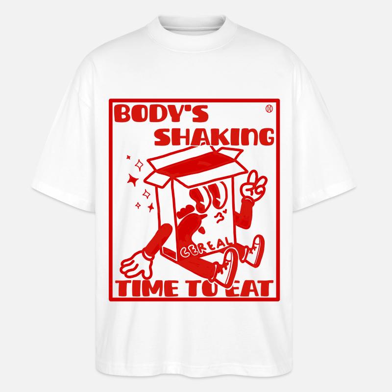 Hyperfixation ADHD problem - T-shirt bio Blaster 2.0 coupe oversize Stanley/Stella Unisexe - blanc