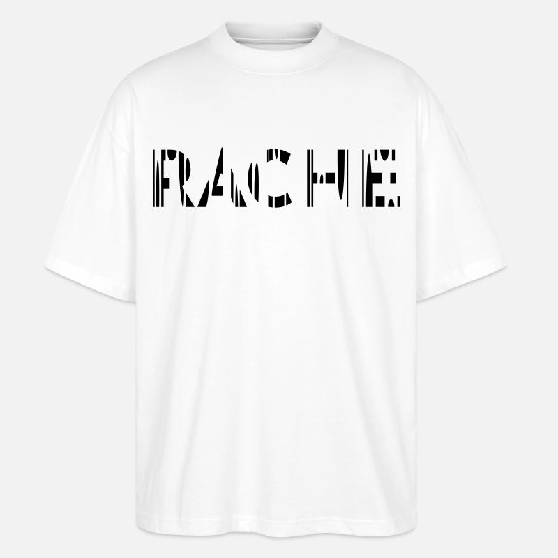 Rache - Stanley/Stella Oversized Unisex Bio T-Shirt Blaster 2.0 - Weiß