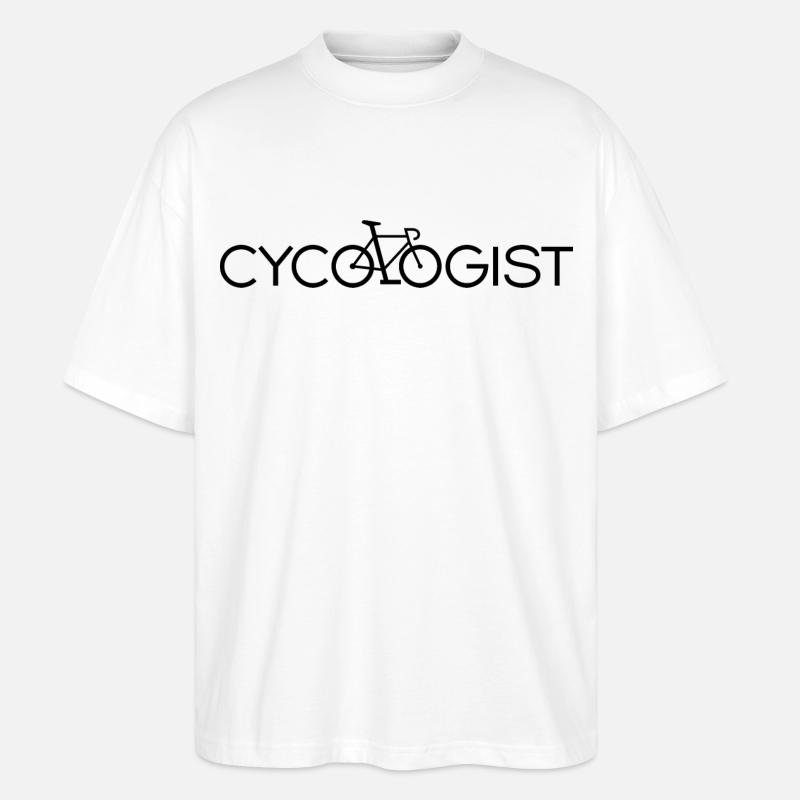 Zykologe - Stanley/Stella Oversized Unisex Bio T-Shirt Blaster 2.0 - Weiß