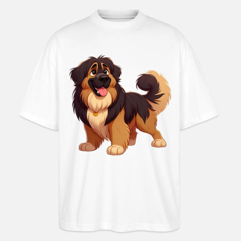 Leonberg 2 - Stanley/Stella Oversized Unisex Bio T-Shirt Blaster 2.0 - Weiß