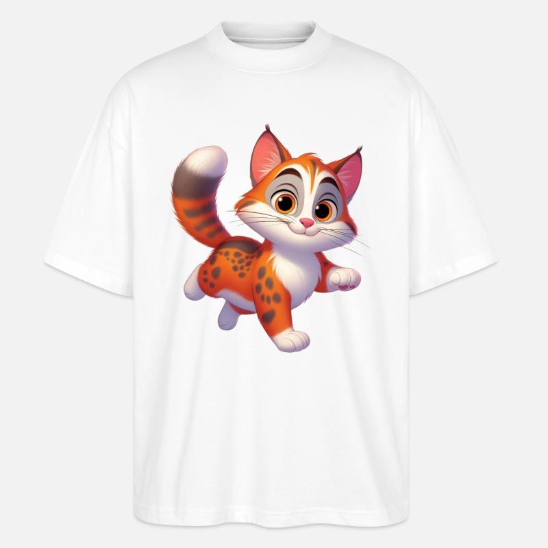 Kat 5 - Stanley/Stella Oversized Unisex Bio T-Shirt Blaster 2.0 - Weiß