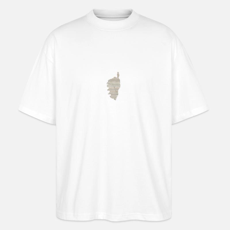 corse - Stanley/Stella Oversized Unisex Bio T-Shirt Blaster 2.0 - Weiß
