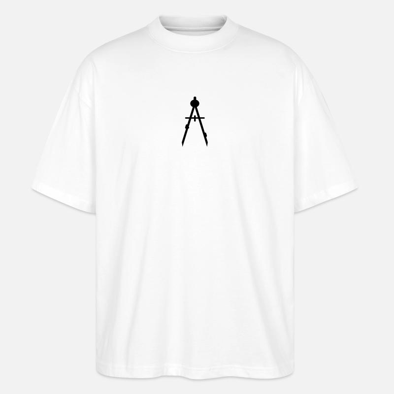 Zirkel - Stanley/Stella Oversized Unisex Bio T-Shirt Blaster 2.0 - Weiß