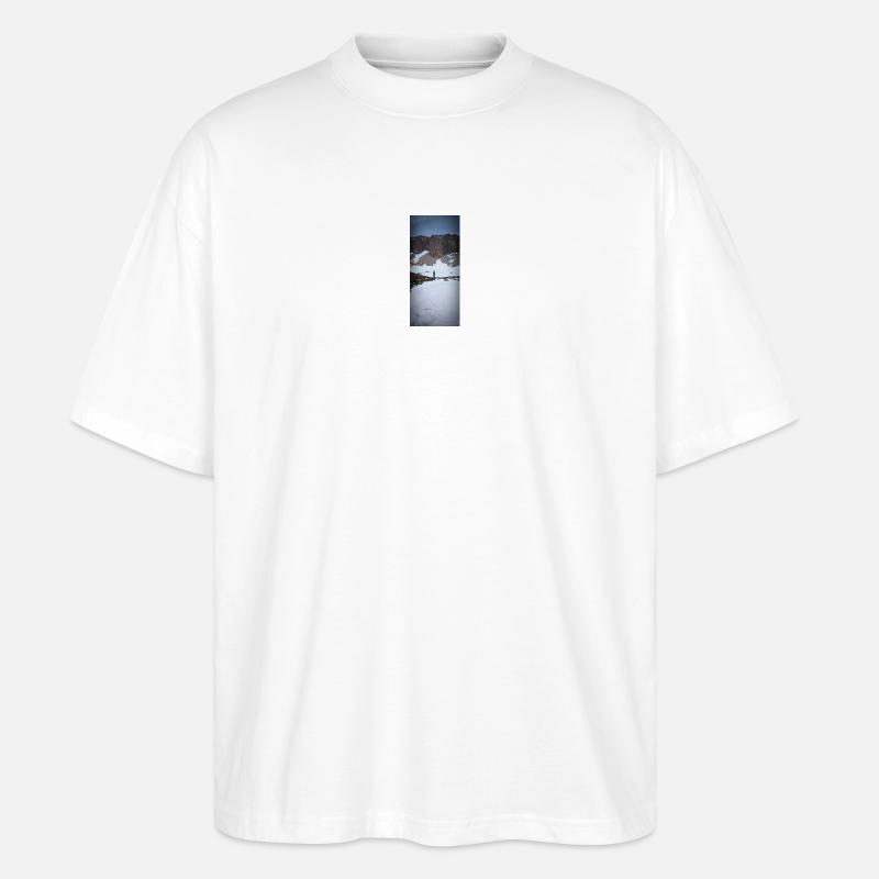 Unermesslichkeit der Landschaft - Stanley/Stella Oversized Unisex Bio T-Shirt Blaster 2.0 - Weiß
