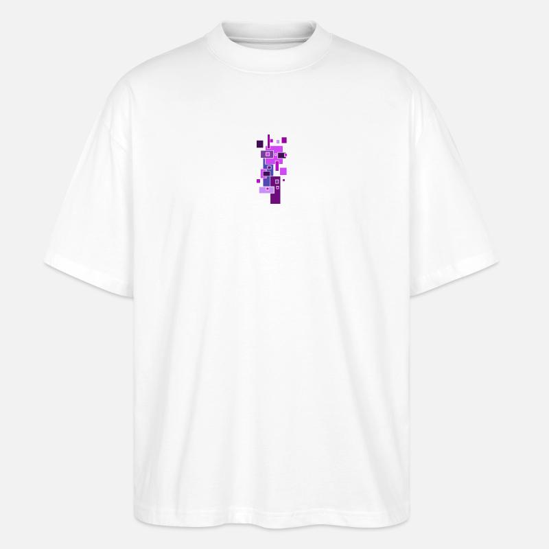 Blocs de construction Architecture Modèle - T-shirt bio Blaster 2.0 coupe oversize Stanley/Stella Unisexe - blanc