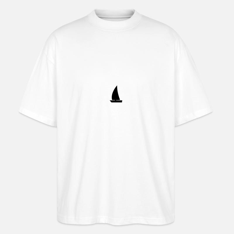 sailing - T-shirt bio Blaster 2.0 coupe oversize Stanley/Stella Unisexe - blanc