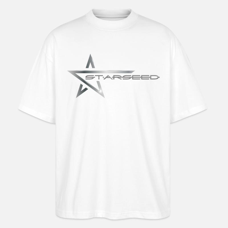 STARSEED - T-shirt bio Blaster 2.0 coupe oversize Stanley/Stella Unisexe - blanc