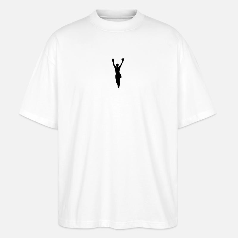 boxe boxe - T-shirt bio Blaster 2.0 coupe oversize Stanley/Stella Unisexe - blanc