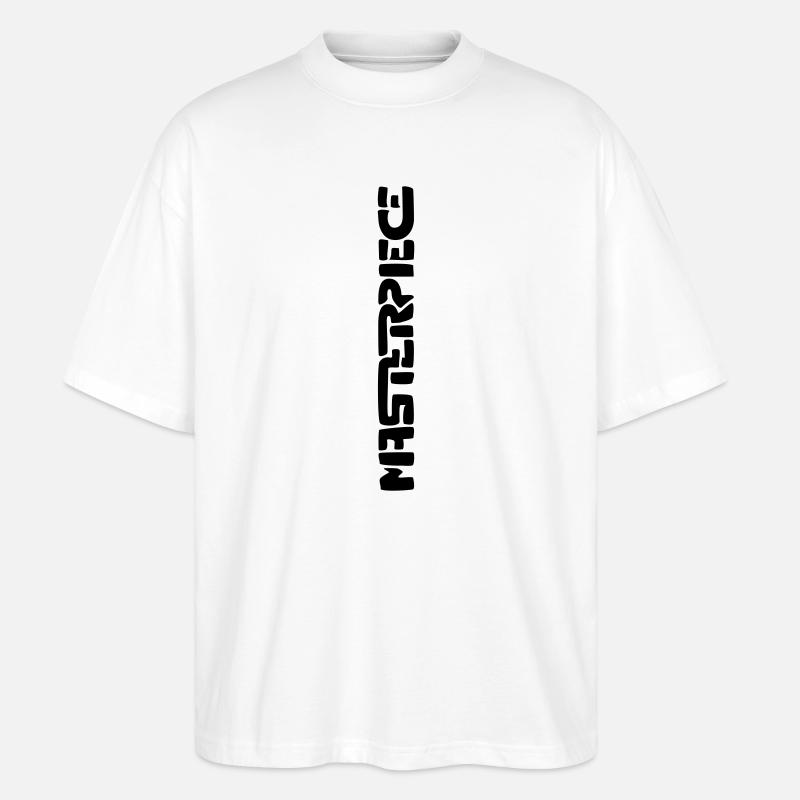 Masterpiece (vertical) - Stanley/Stella Oversized Unisex Bio T-Shirt Blaster 2.0 - Weiß