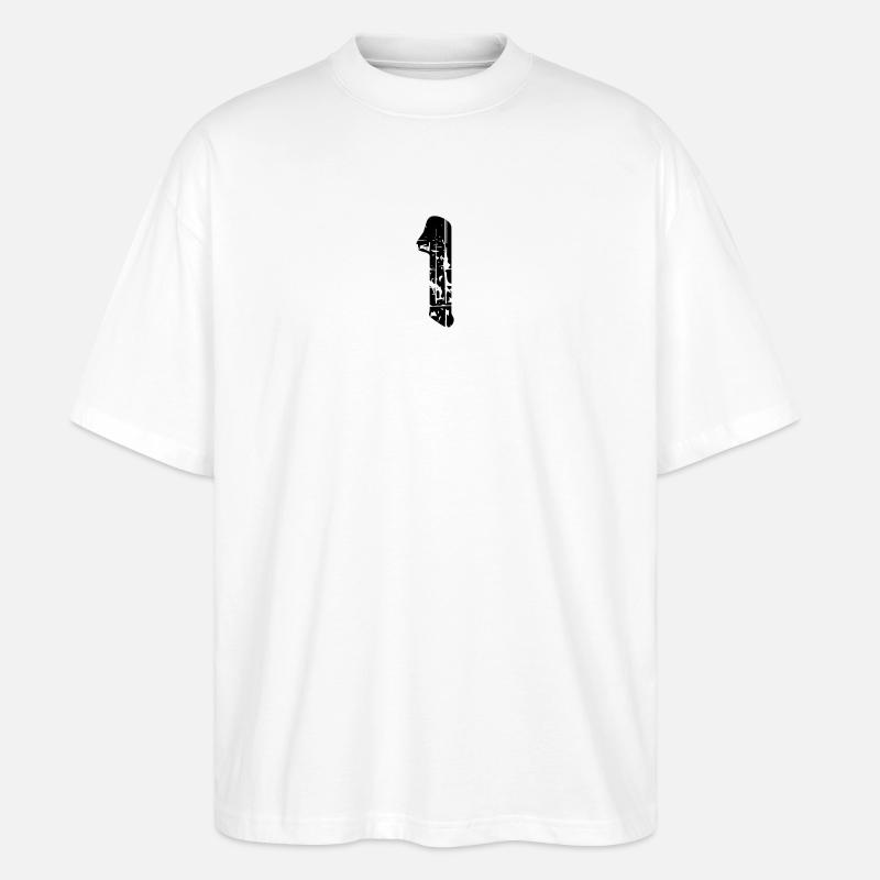 1 - Stanley/Stella Oversized Unisex Bio T-Shirt Blaster 2.0 - Weiß