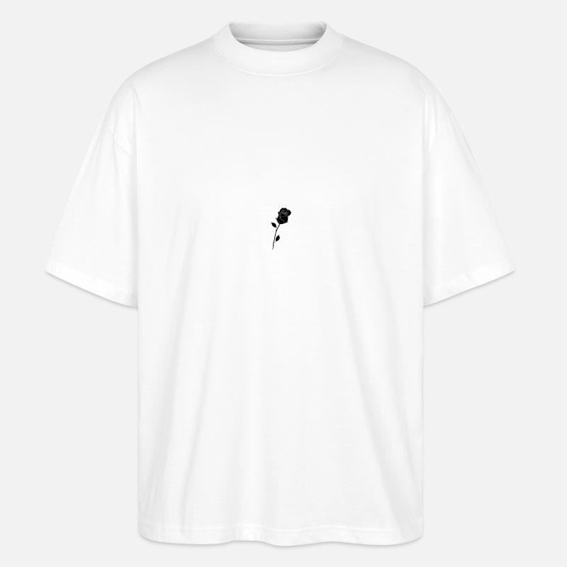 Rose - Stanley/Stella Oversized Unisex Bio T-Shirt Blaster 2.0 - Weiß