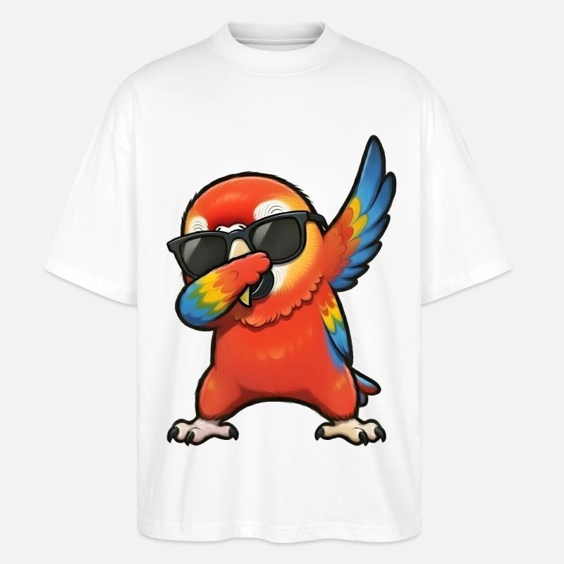 Ère du dab - T-shirt bio Blaster 2.0 coupe oversize Stanley/Stella Unisexe - blanc