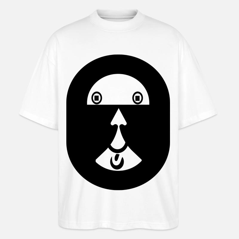 Blickfang - Stanley/Stella Oversized Unisex Bio T-Shirt Blaster 2.0 - Weiß