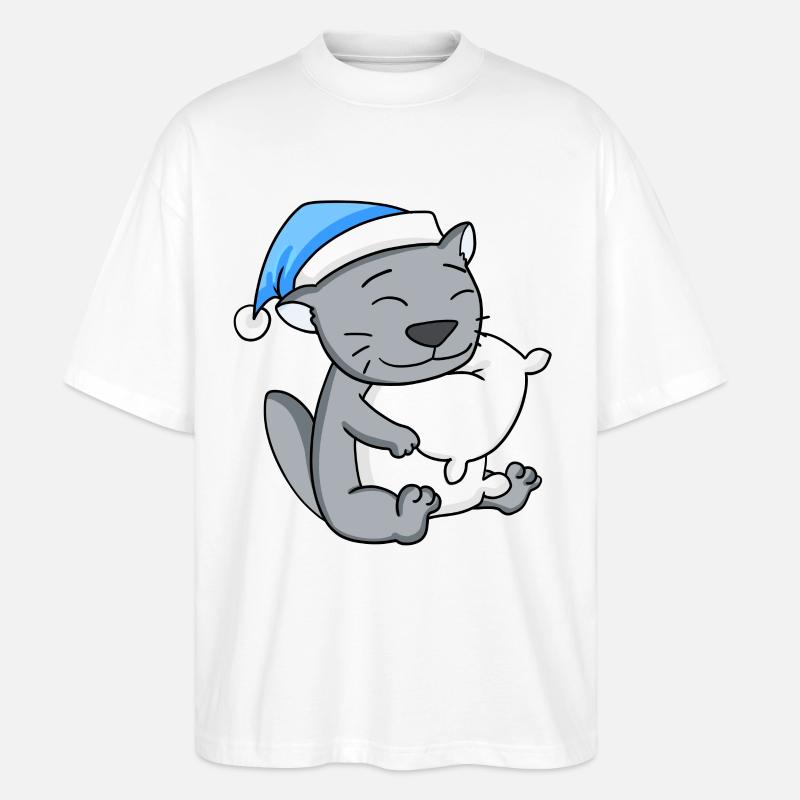 Britisch Kurzhaar - Stanley/Stella Oversized Unisex Bio T-Shirt Blaster 2.0 - Weiß