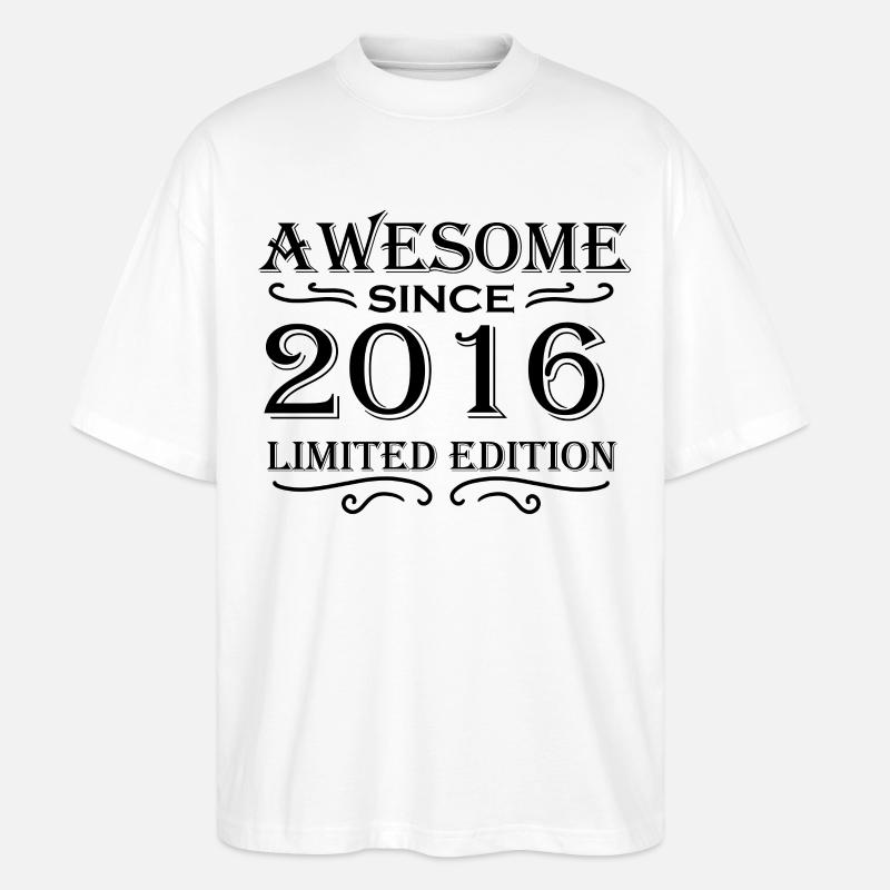 2016 - Stanley/Stella Oversized Unisex Bio T-Shirt Blaster 2.0 - Weiß