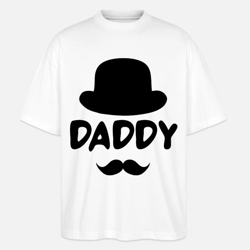 BESTER DAD - Stanley/Stella Oversized Unisex Bio T-Shirt Blaster 2.0 - Weiß