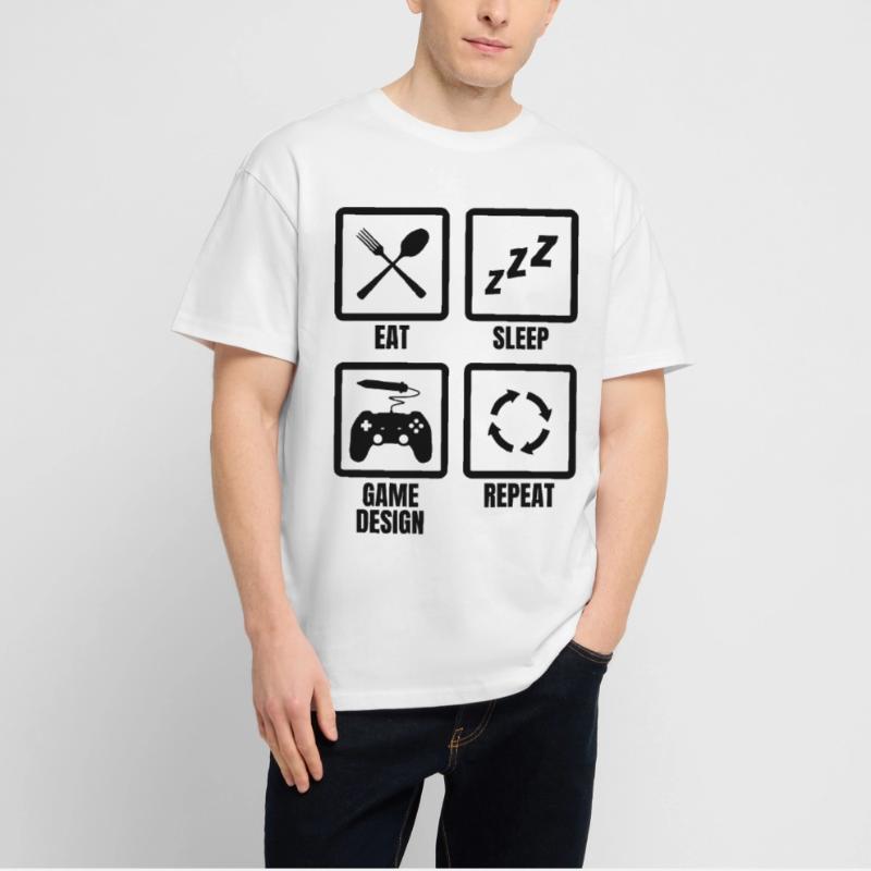 Routine de conception de jeu T-shirt bio Blaster 2.0 coupe oversize Stanley/Stella Unisexe