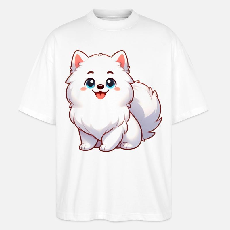 Spitz 4 - Stanley/Stella Oversized Unisex Bio T-Shirt Blaster 2.0 - Weiß