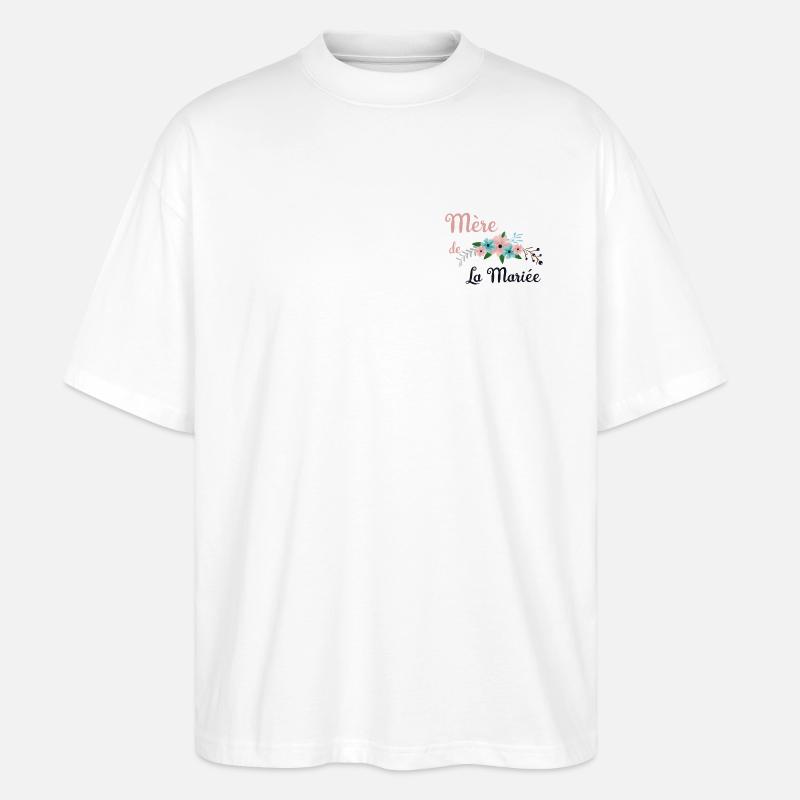 Brautmutter - Bukolische Sammlung - Stanley/Stella Oversized Unisex Bio T-Shirt Blaster 2.0 - Weiß