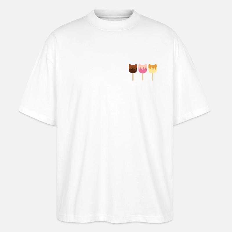 Freunde - Stanley/Stella Oversized Unisex Bio T-Shirt Blaster 2.0 - Weiß