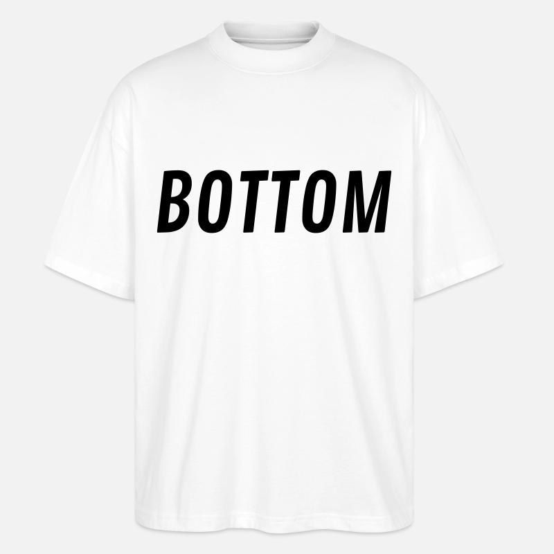 Bottom Geschenke - Stanley/Stella Oversized Unisex Bio T-Shirt Blaster 2.0 - Weiß