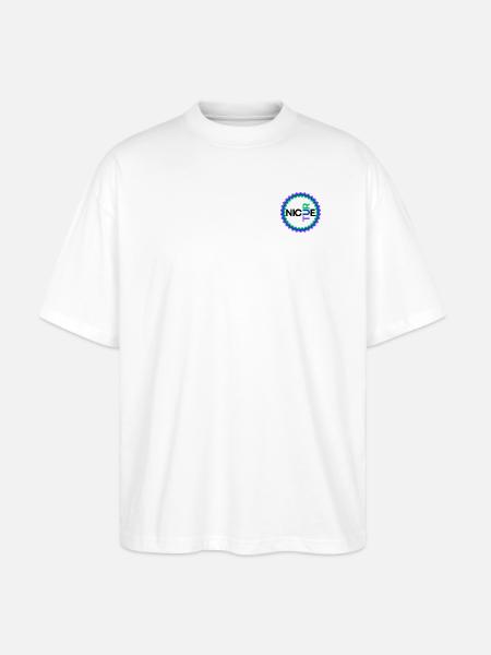 NICTURE NICE - T-shirt bio Blaster 2.0 coupe oversize Stanley/Stella Unisexe - blanc